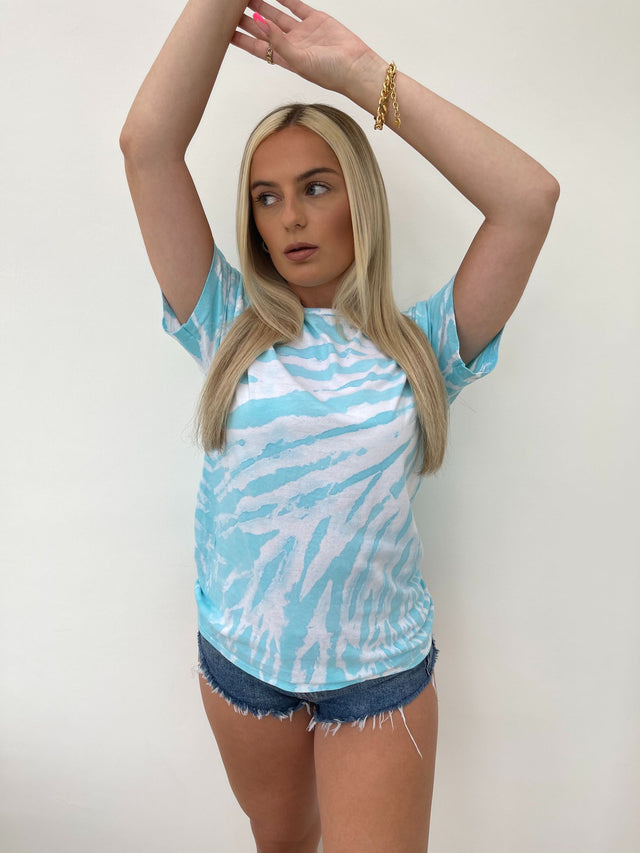 Tiffany Tie Dye Unisex Oversized  T-Shirt